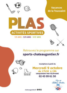 Affiche PLAS Toussaint 2024