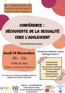 Conference sexualite